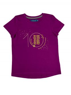 Mahamantra Tshirt Magenta for Women
